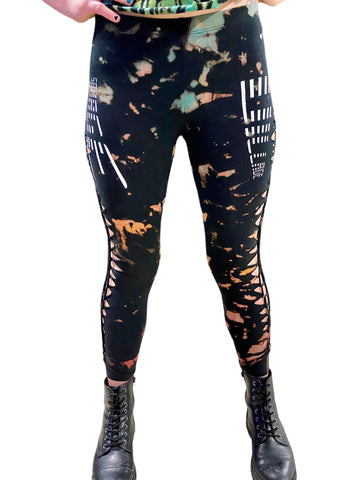 SV Photostrip Slit n' Weave Leggings