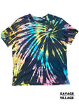 (XL) NIKE // Reverse Tie Dye Spiral