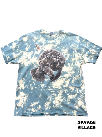 (XL) VTG 1992 Sea Manatees // Acidwash