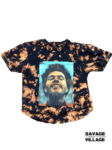 (S) The Weeknd AFTER HOURS // Acidwash Croptop
